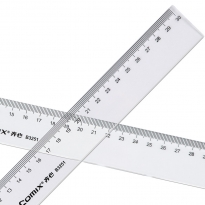 【满49包邮】齐心 B3251 精准刻度直尺 30CM