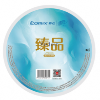 齐心LPPZ0005臻品系列卫生纸大卷纸 大盘纸3层180米/卷白 12卷/箱