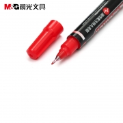 晨光记号笔双头黑MG2130