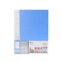 晨光文件夹单强力夹新锐派A4(黑)ADM95087